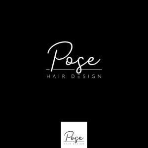 Pose Hair Design | Logo-Design von designbysy