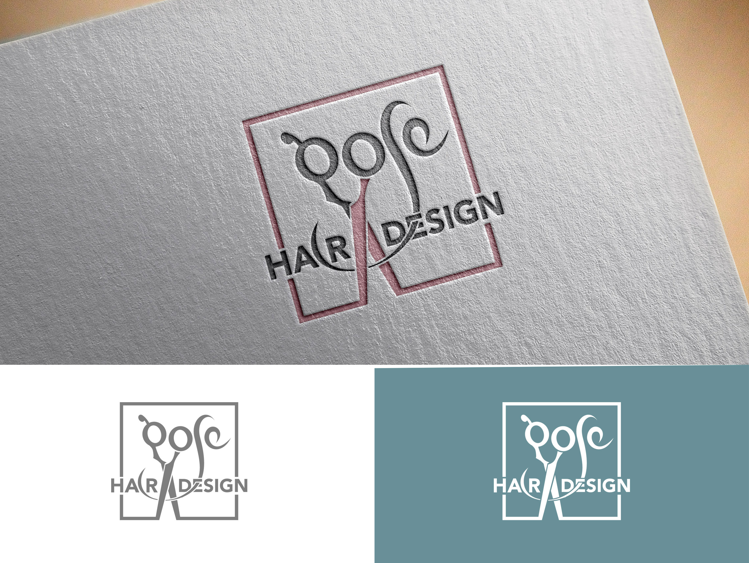 Logo Design by Olgert for Pose Hair Design Pty Ltd | Design #24519494