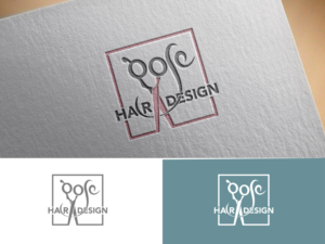 Logo-Design von Olgert für Pose Hair Design Pty Ltd | Design #24519494