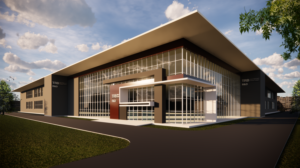 Architectural render of Resarch and Development center | Design Graphique par K Hari Prasad