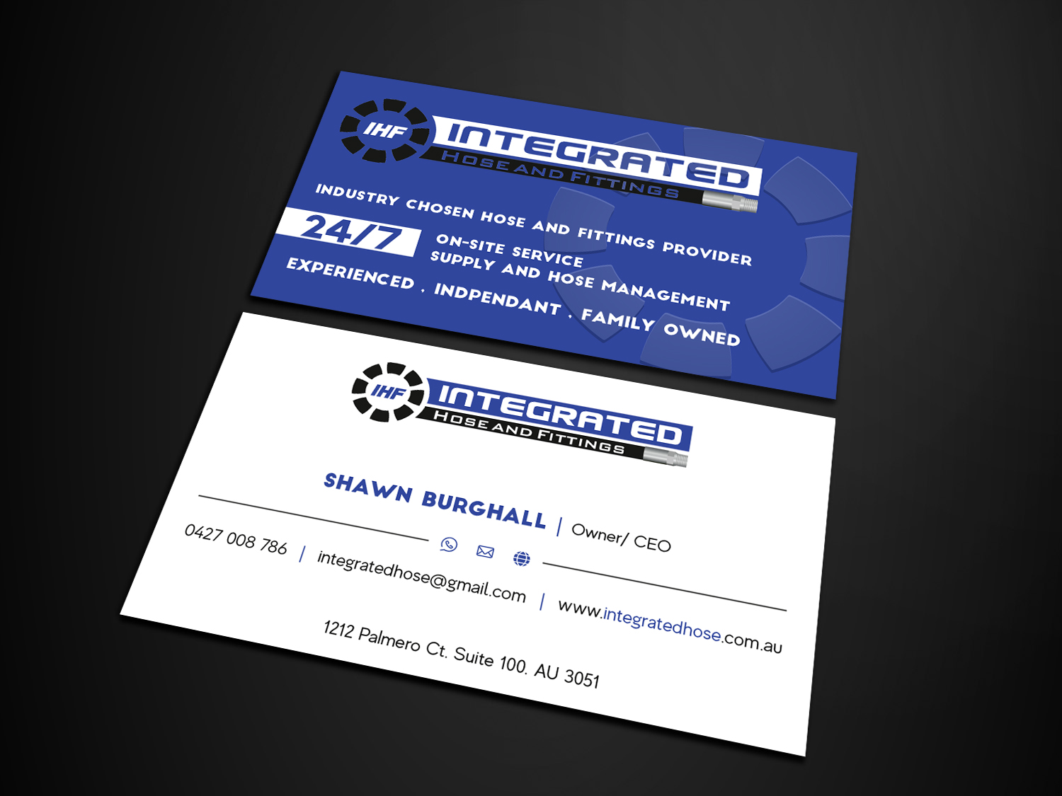 Business Card Design by Verified artistry (Design garden) for this project | Design #24537547