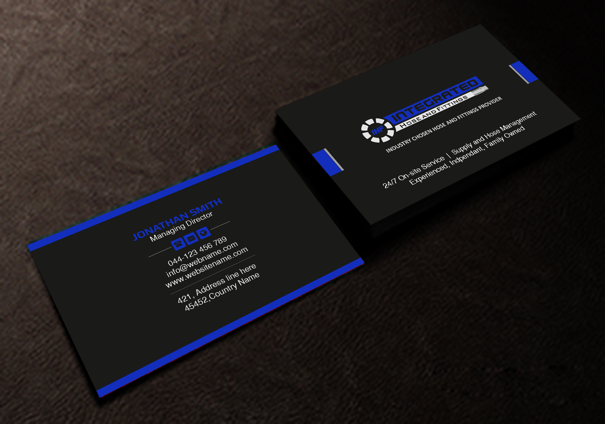 Business Card Design by Creations Box 2015 for this project | Design #24531519