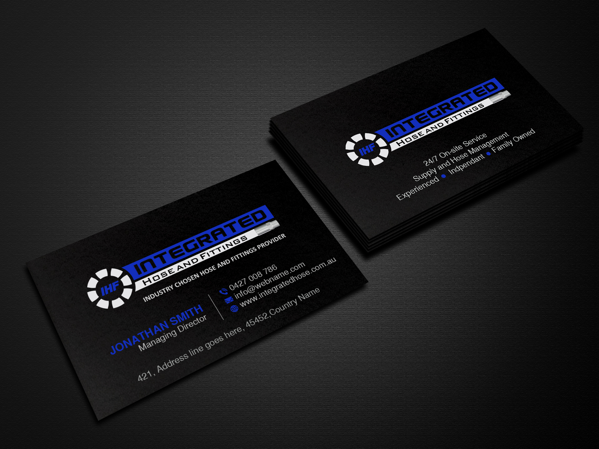 Business Card Design by Creations Box 2015 for this project | Design #24531552