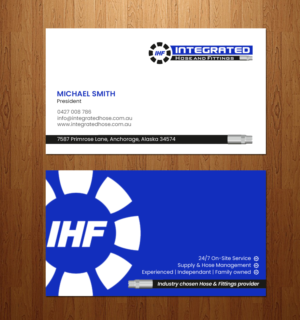 Business Card Design by chandrayaan.creative for this project | Design: #24526237