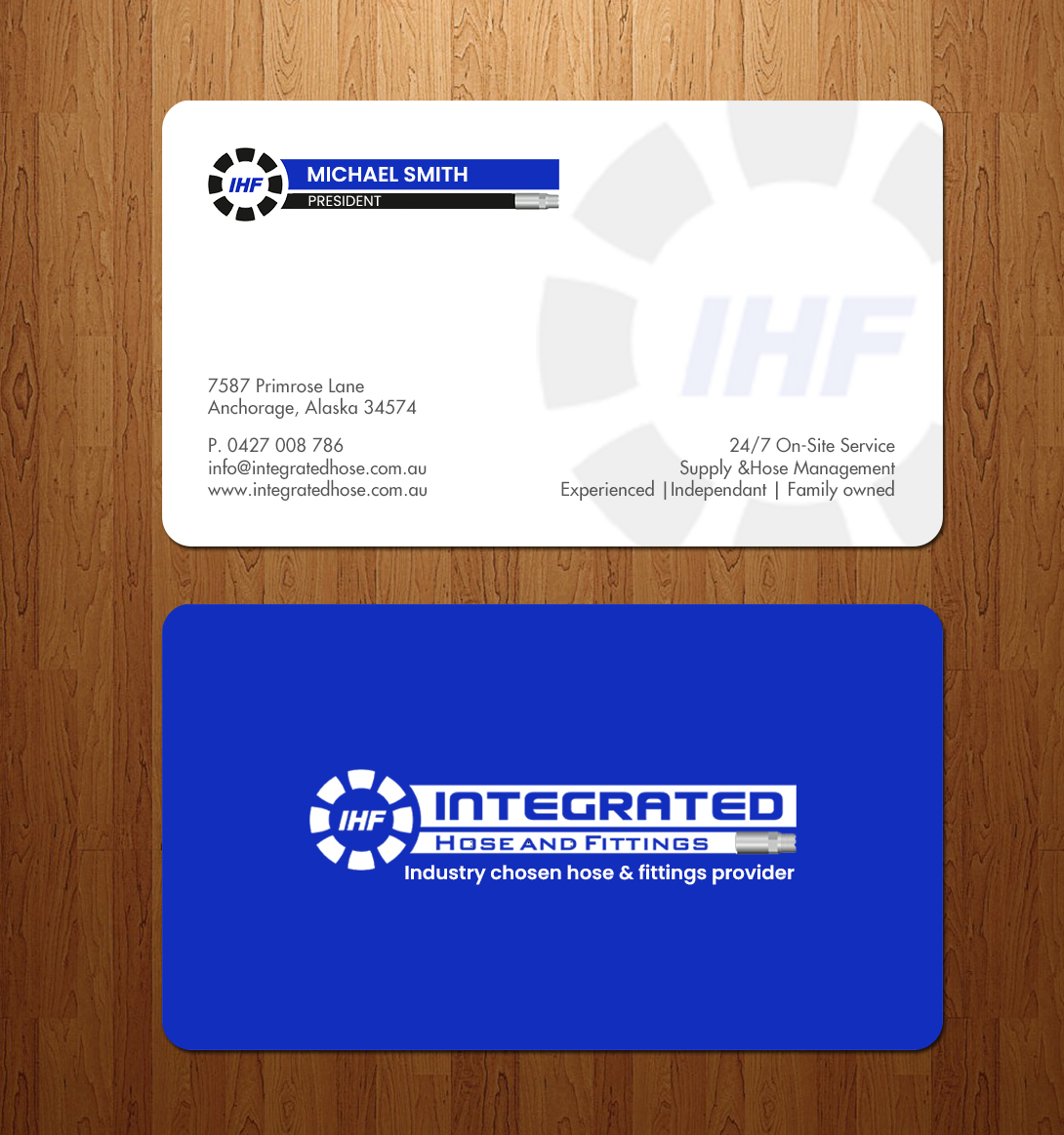 Business Card Design by chandrayaan.creative for this project | Design #24526238