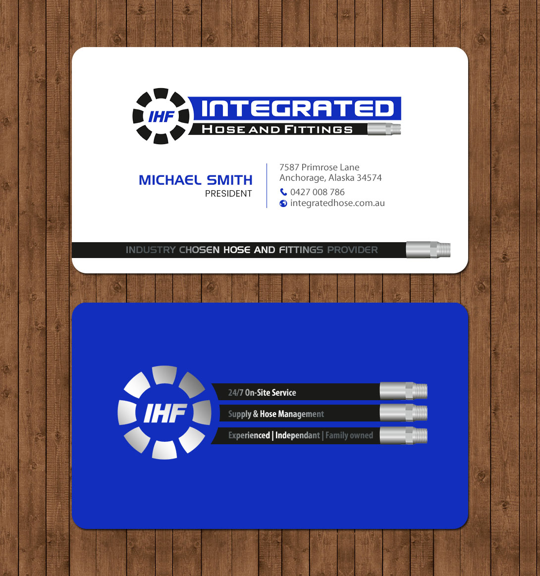 Business Card Design by chandrayaan.creative for this project | Design #24526734