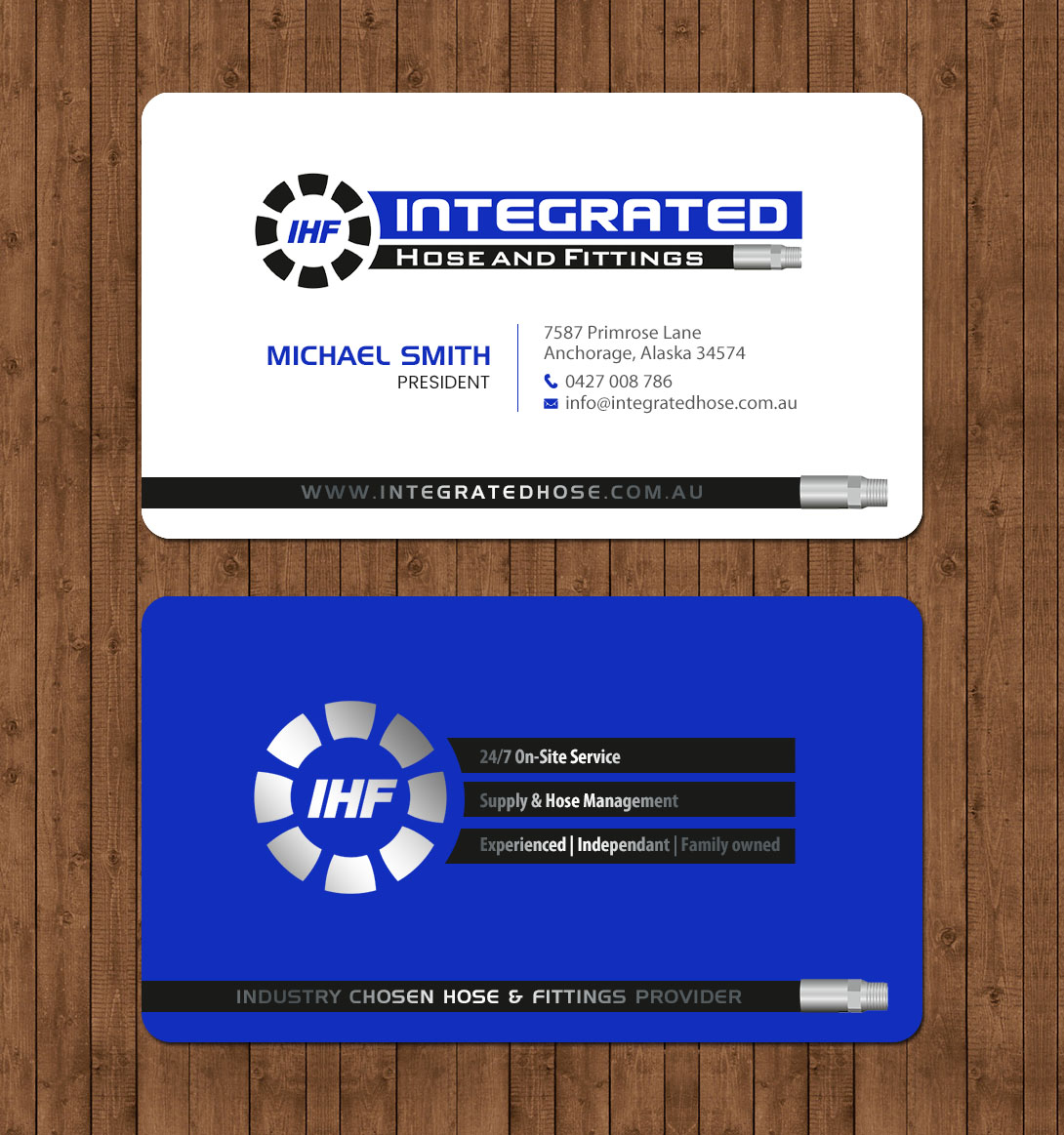 Business Card Design by chandrayaan.creative for this project | Design #24526781