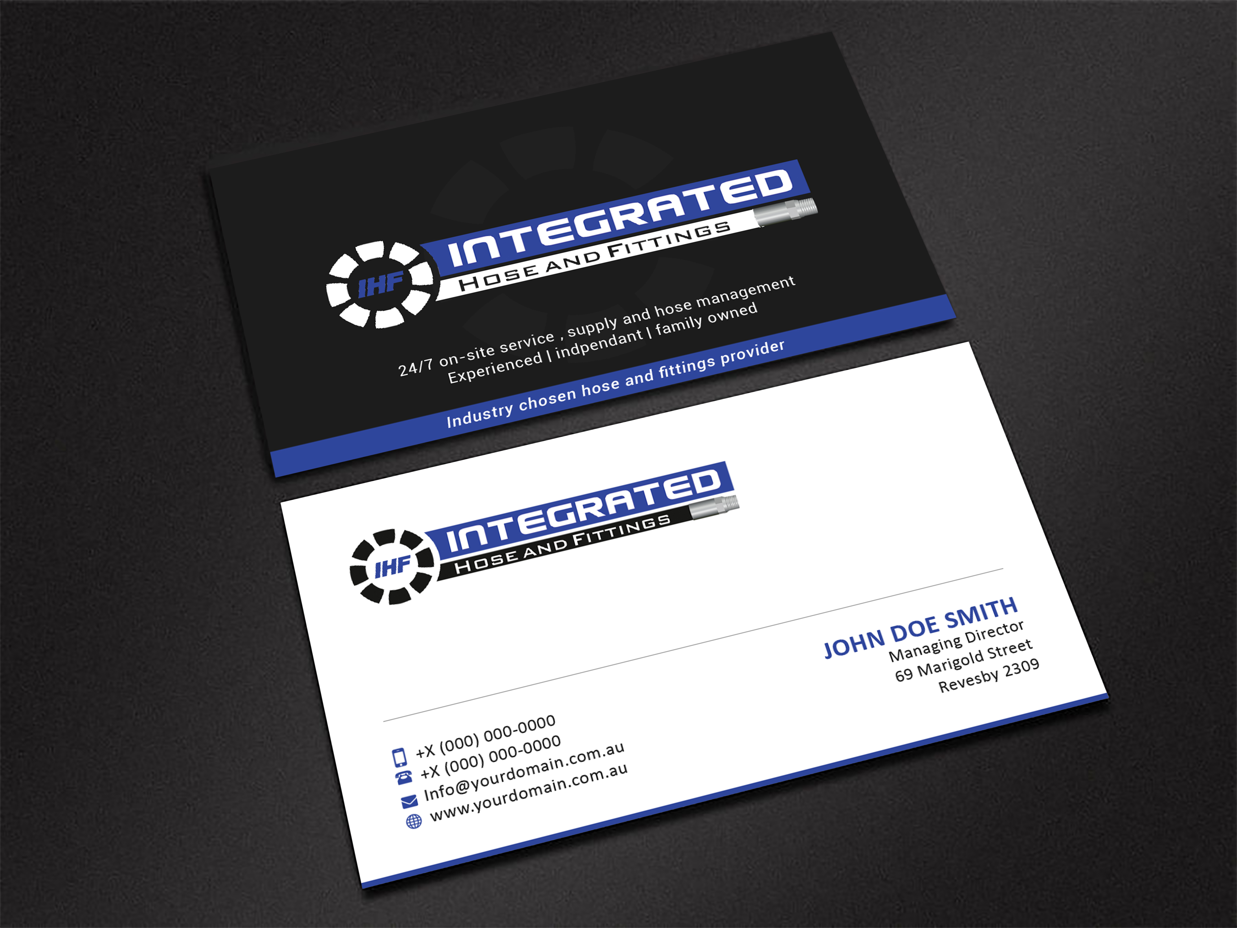 Business Card Design by Bold Pixels for this project | Design #24518481