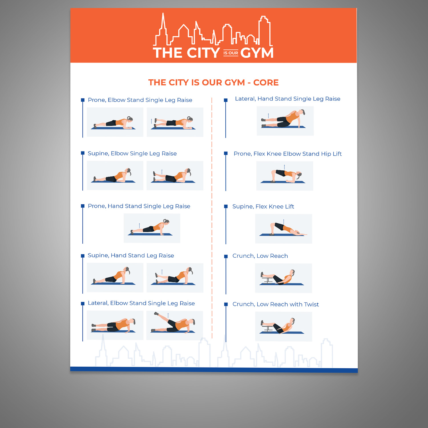 Graphic Design by MrColiArtist for The City is Our Gym | Design #24522921