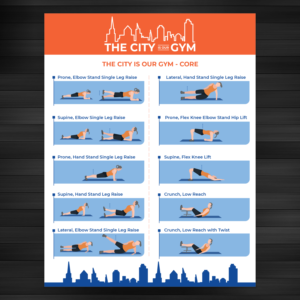 Graphic Design by MrColiArtist for The City is Our Gym | Design: #24522956