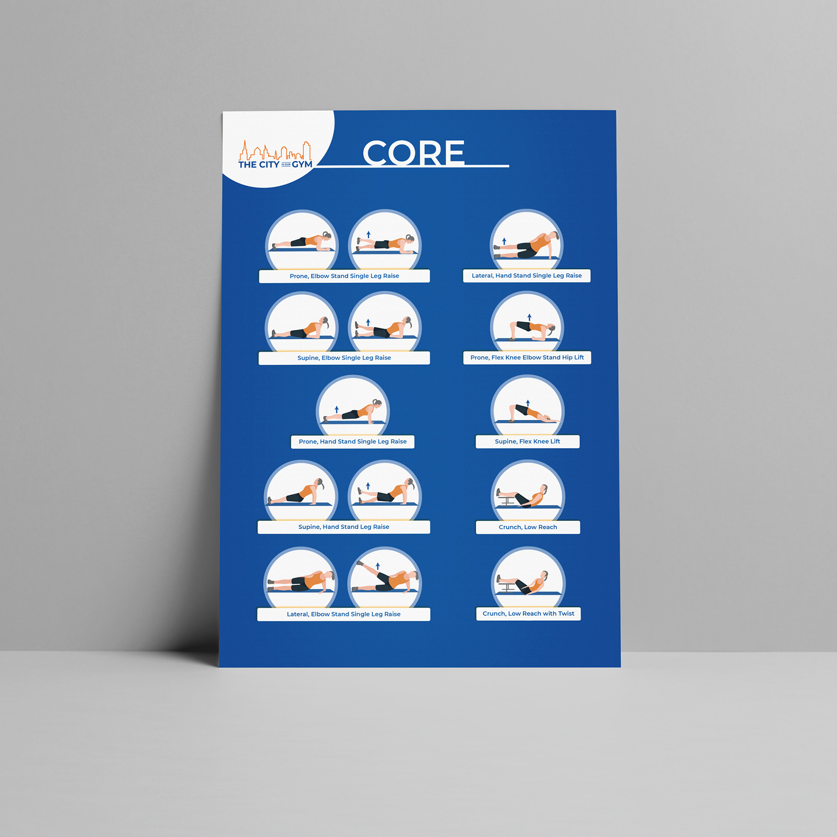 Graphic Design by MrColiArtist for The City is Our Gym | Design #24529019