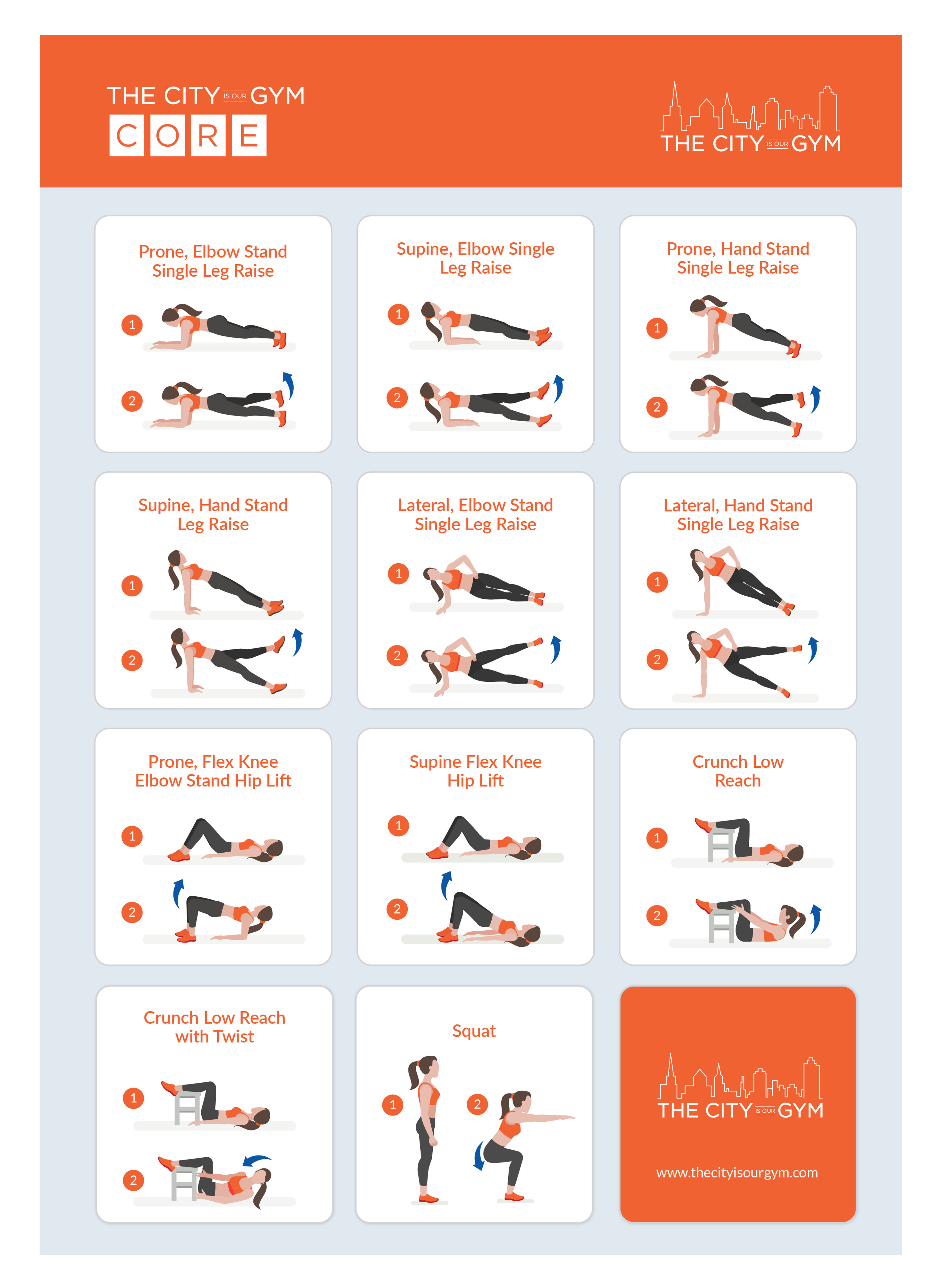 Graphic Design by fernandasuzk for The City is Our Gym | Design: #24530484