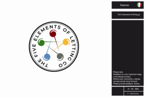 The Five Elements of Letting Go | Logo Design by InkThink by Scaurus