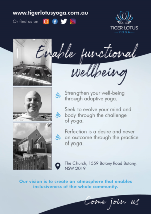 Diseño de Flyer por MariaRods para Tiger Lotus Yoga | Diseño: #24525232
