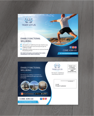 Flyer Design by alex989 for Tiger Lotus Yoga | Design: #24516952