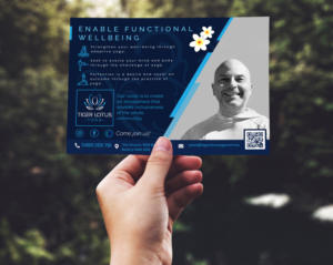 Flyer Design by HeshanKavinda for Tiger Lotus Yoga | Design: #24518809