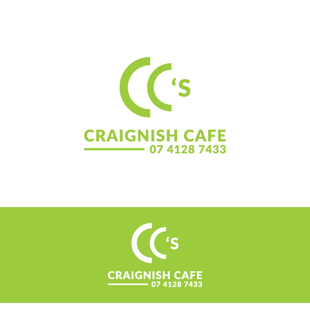Logo Design by jhunzkie24 for Craignish Cafe  | Design #24518386