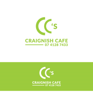 Logo Design by jhunzkie24 for Craignish Cafe  | Design: #24518386