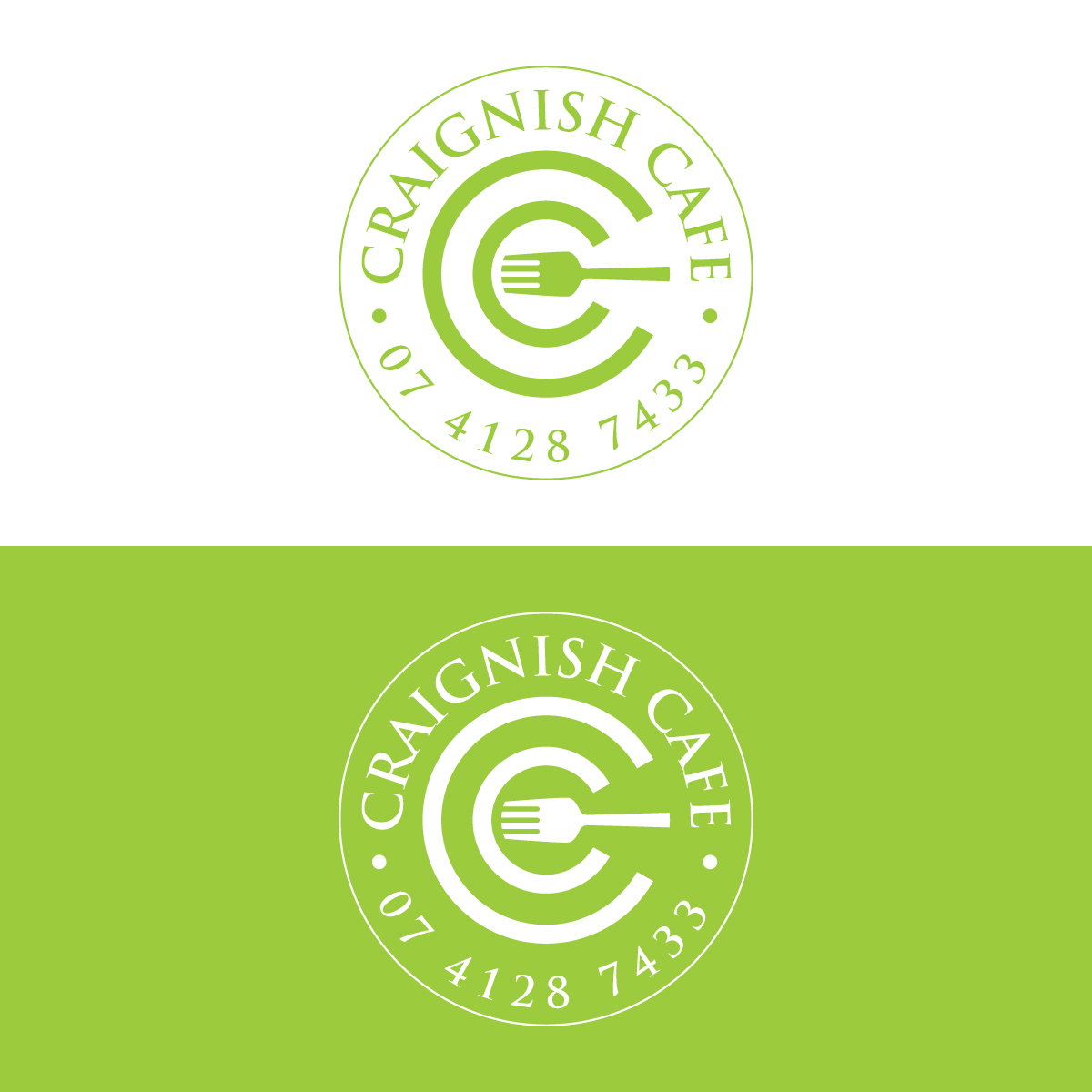 Logo Design by prodesigns99 for Craignish Cafe  | Design #24525924