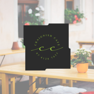 Craignish Cafe and CC's | Logo Design by SamiddhaH