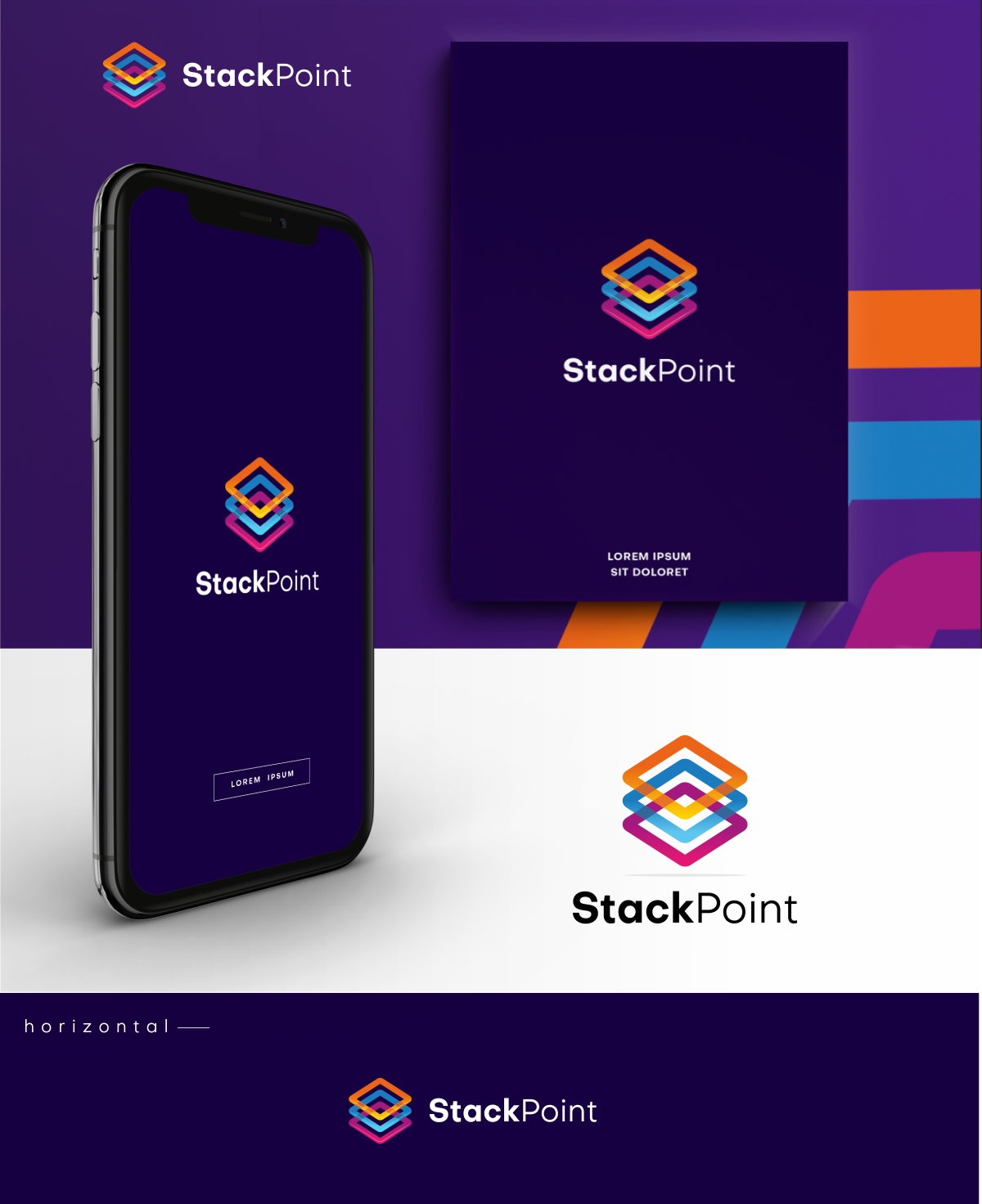 Logo Design by Natasa_Radulovic for StackPoint | Design #24518835