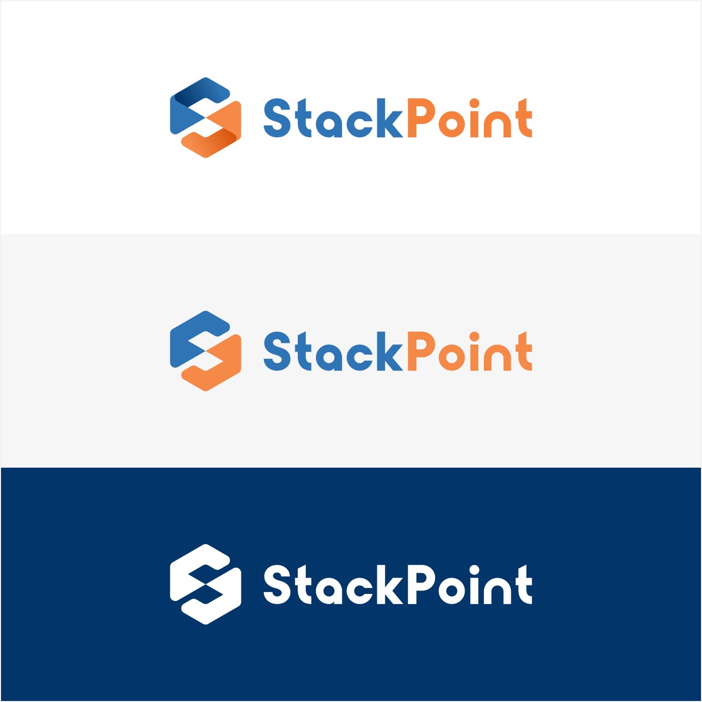 Logo Design by Creative M^ck for StackPoint | Design #24542836