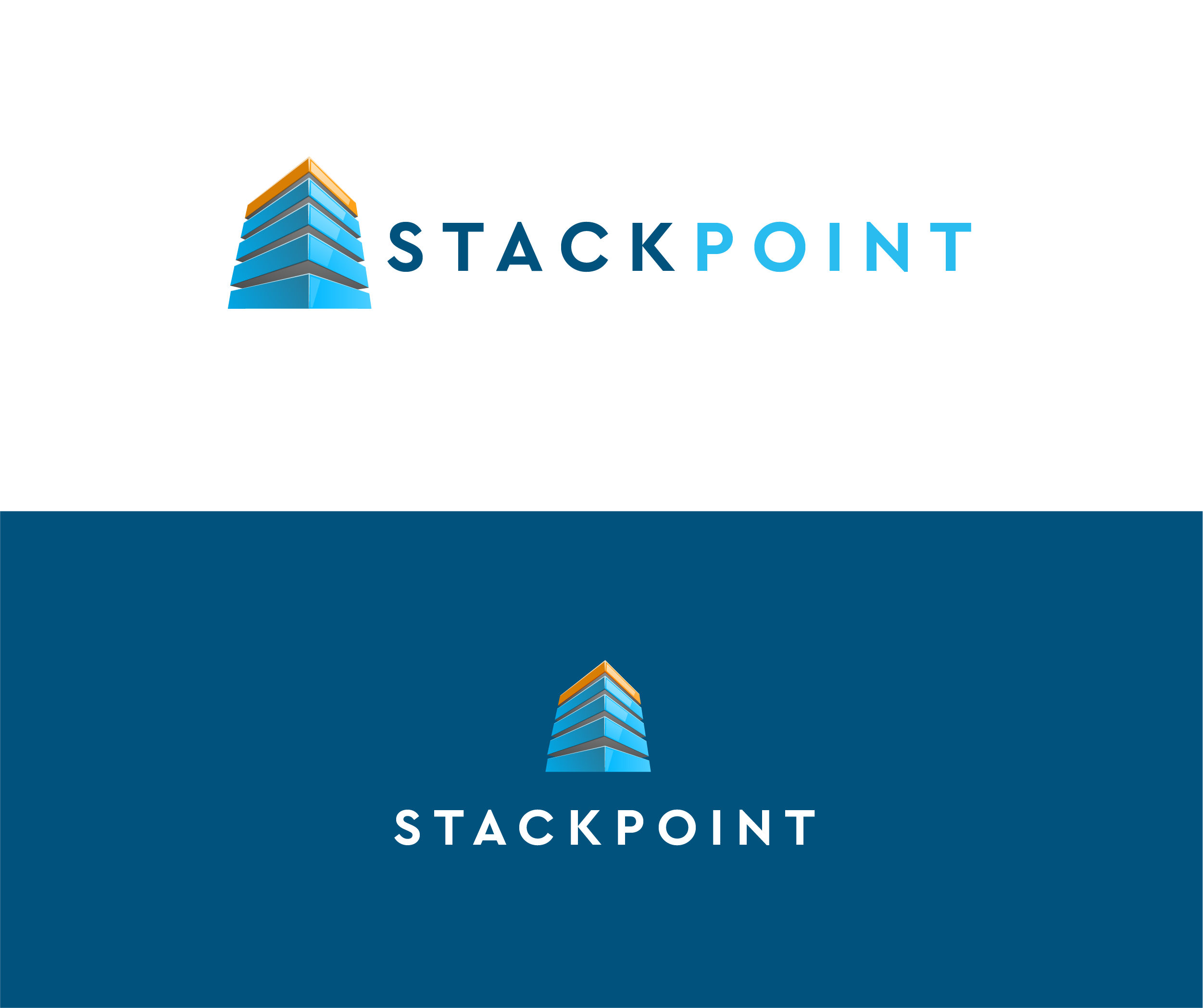Logo Design by The Seventh Key Magic for StackPoint | Design #24538113