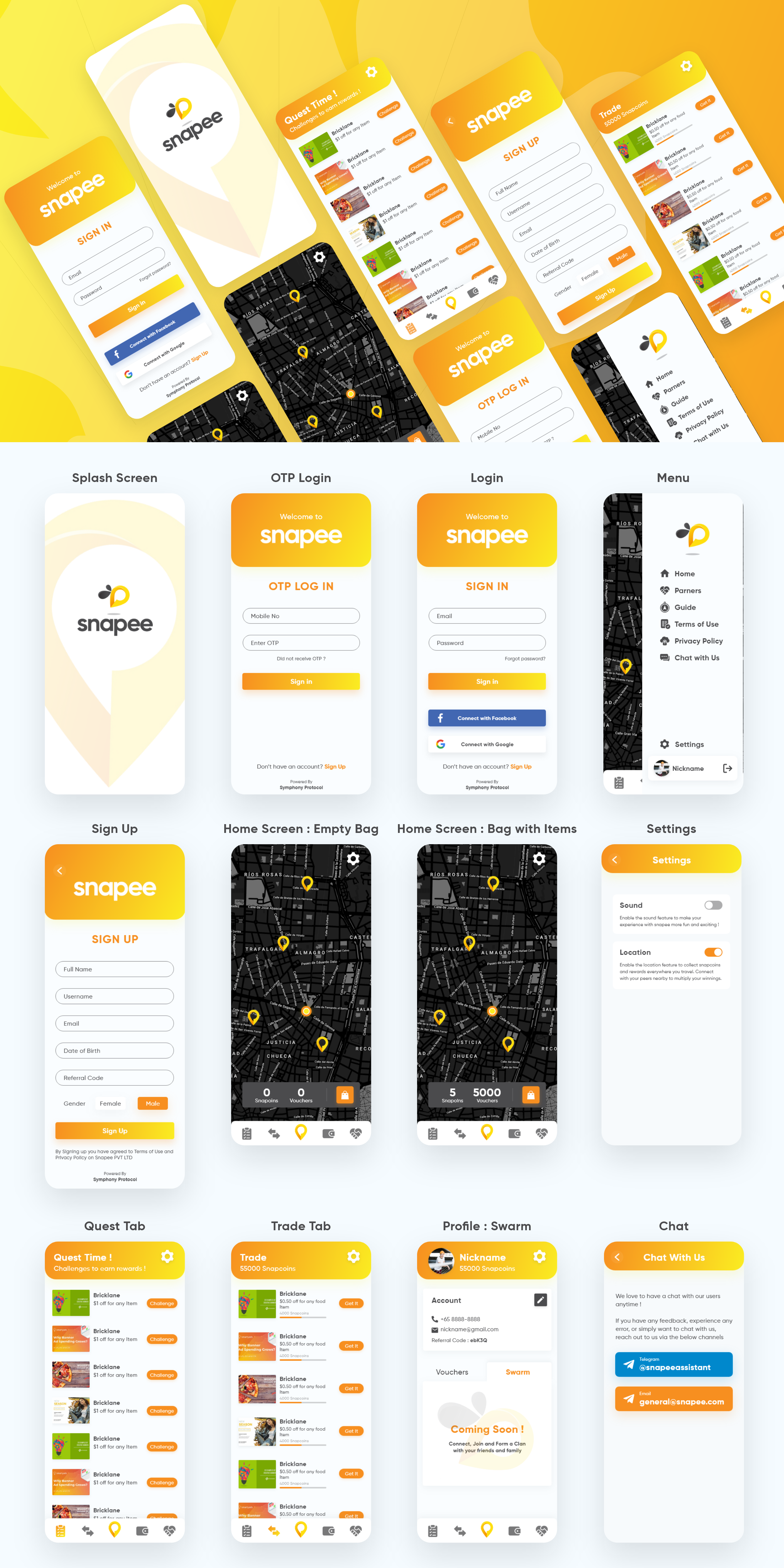 App Design by ParimalBakrola for this project | Design #24535788