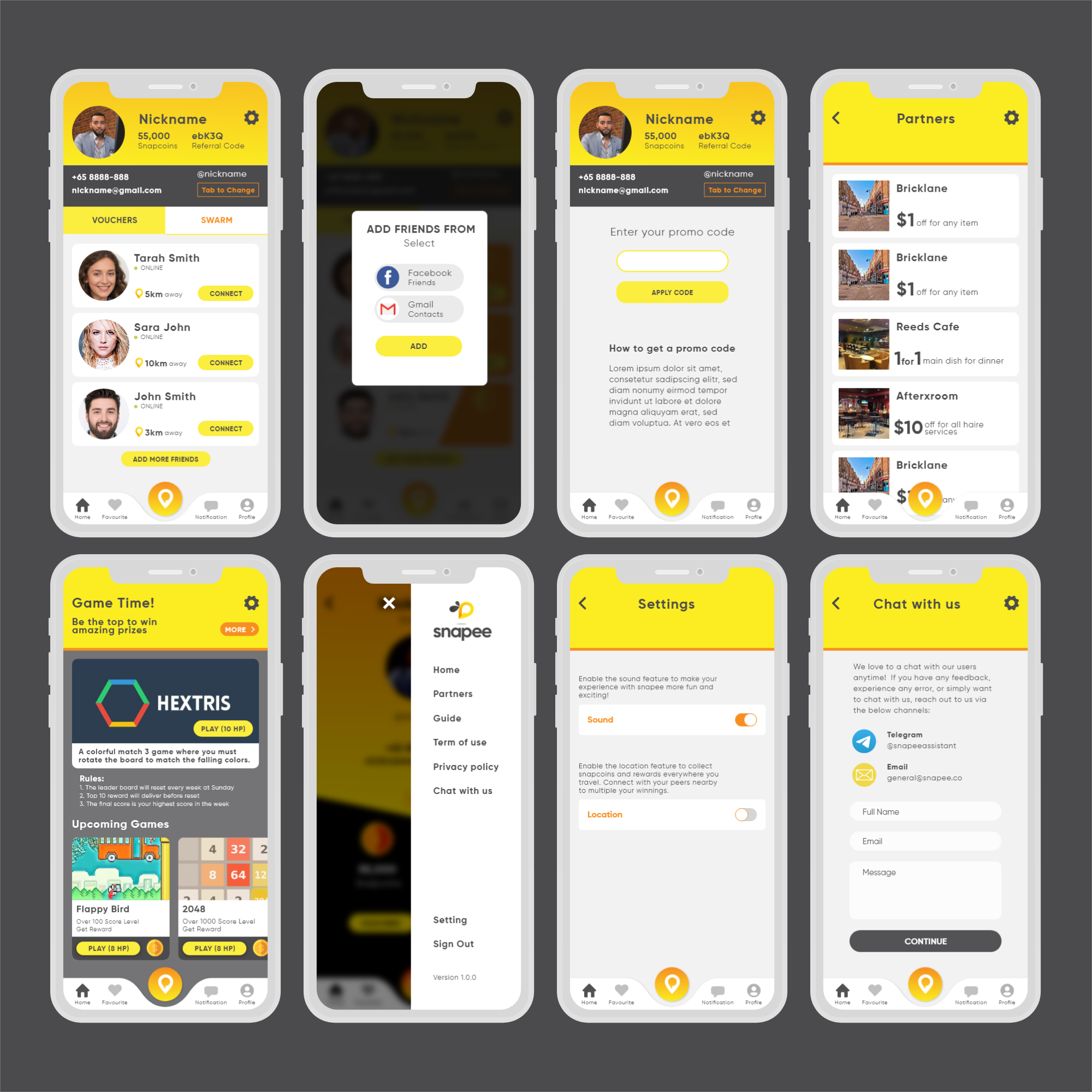 App Design by Jesse Yusufu for this project | Design #24531776