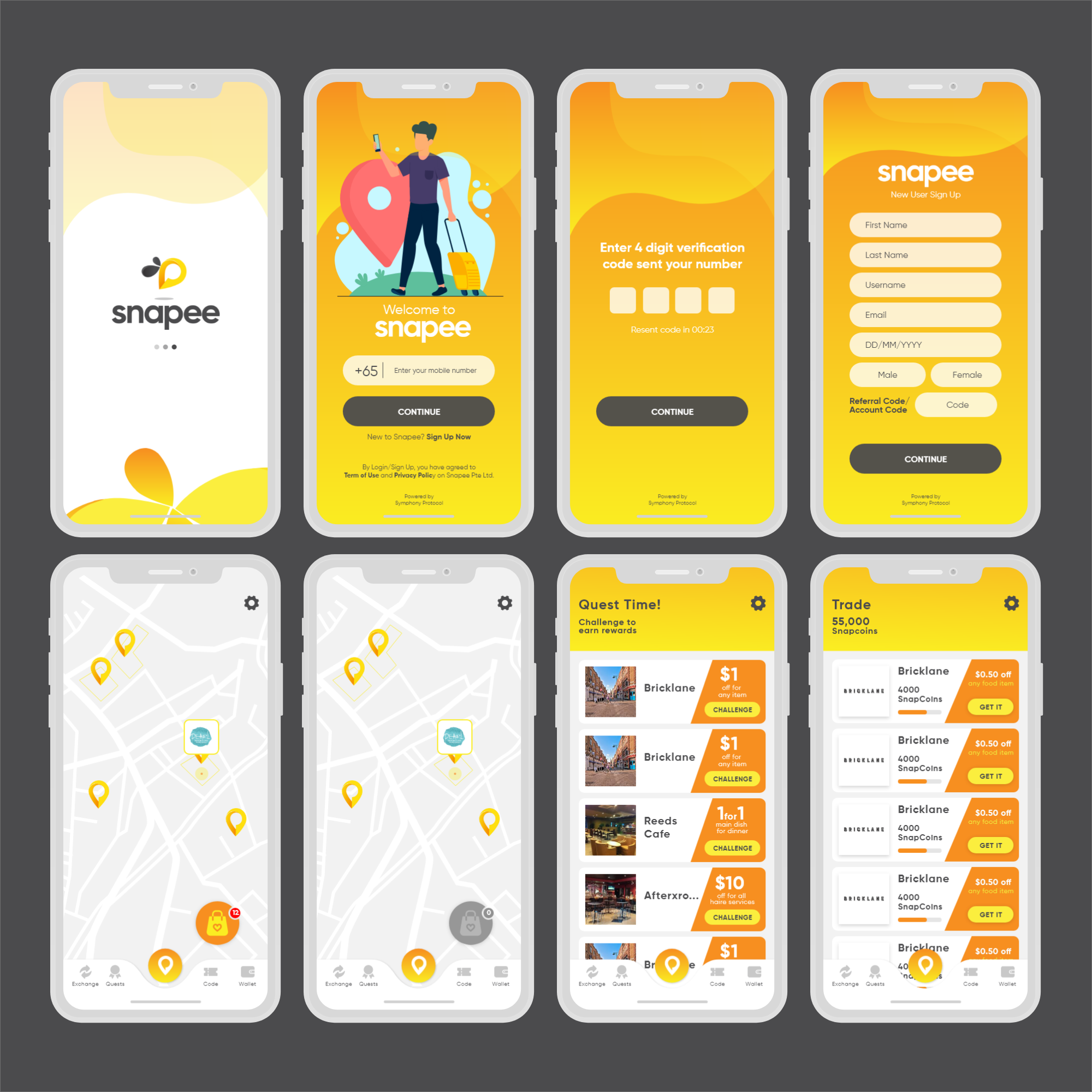 App Design by Jesse Yusufu for this project | Design #24548817