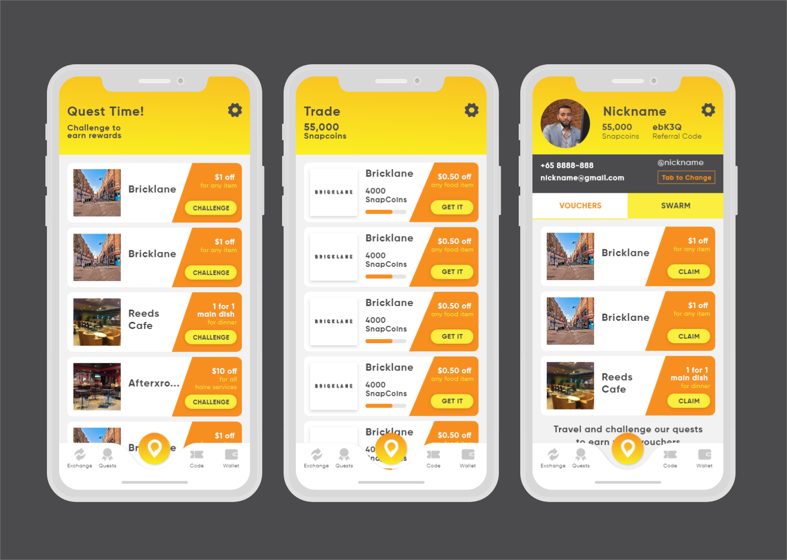 App Design by Jesse Yusufu for this project | Design #24563666