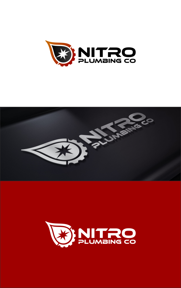 Diseño de Logo por DoMadic para Nitro Plumbing Co | Diseño #24526524