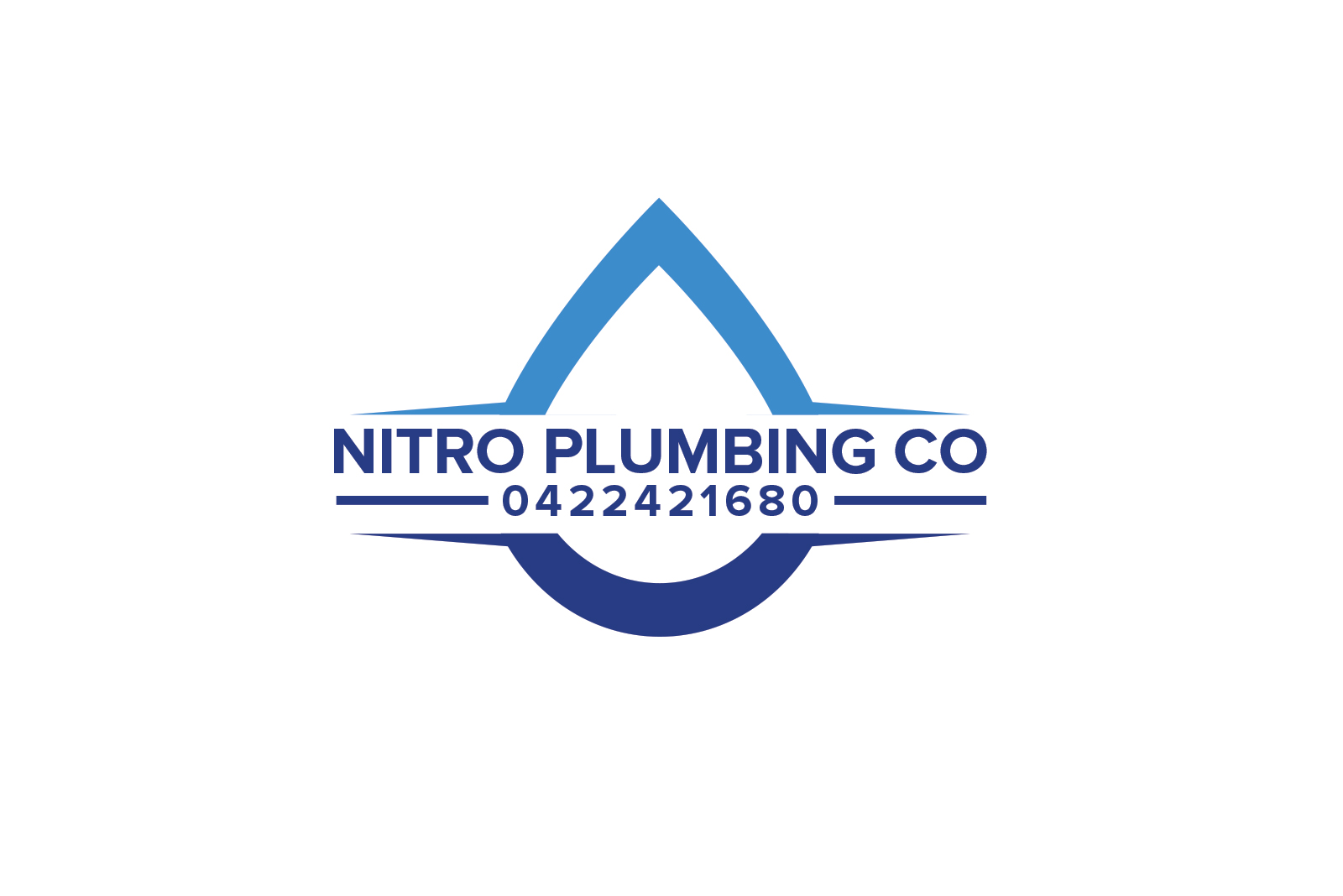 Diseño de Logo por ivo_i_ivanov para Nitro Plumbing Co | Diseño #24525350