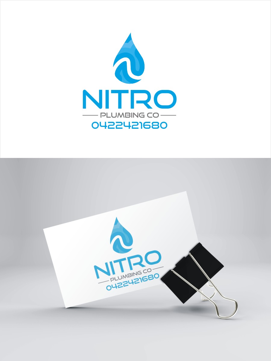 Logo Design by cjssan for Nitro Plumbing Co | Design #24521087