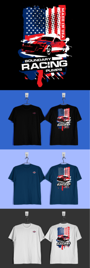 Boundary Pumps T-Shirt Design | Diseño de Camiseta por 1Concept