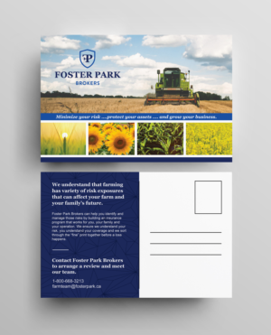 Postcard - Promoting Foster Park Brokers for Farm Clients  | Design de Flyer par JK18