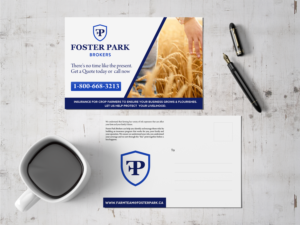 Postcard - Promoting Foster Park Brokers for Farm Clients  | Flyer-Design von chandrayaan.creative