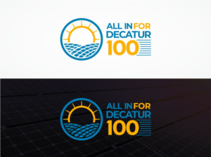 All in For Decatur 100 | Logo Design by Robby SC