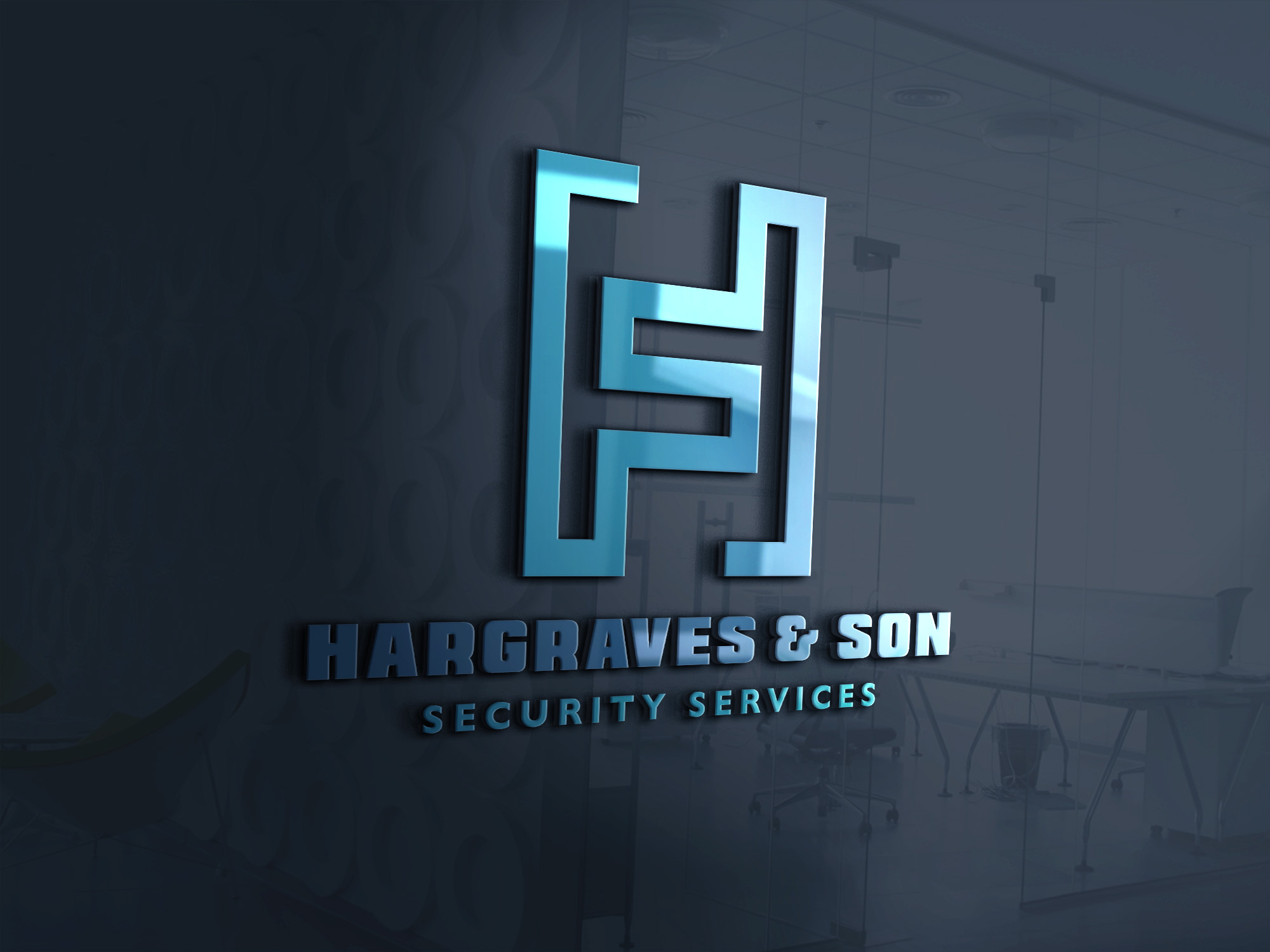 Logo Design by LogoToGoStudio for Hargraves & Son Security Services  | Design #24528470