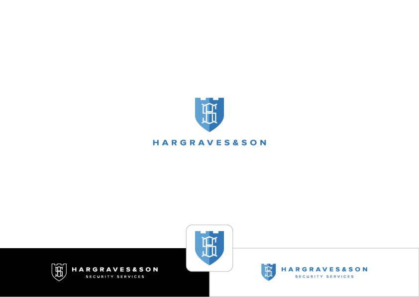 Logo Design by ~idiaz~ for Hargraves & Son Security Services  | Design #24553284