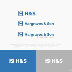 Logo Design by R!CKY for Hargraves & Son Security Services  | Design: #24550781