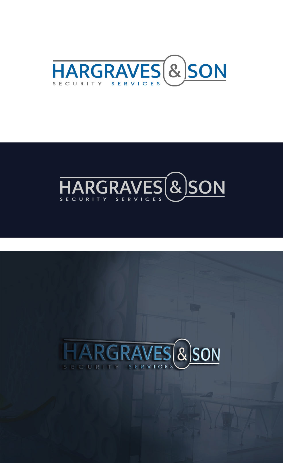 Logo Design by AbhishekkM'24 for Hargraves & Son Security Services  | Design #24528924