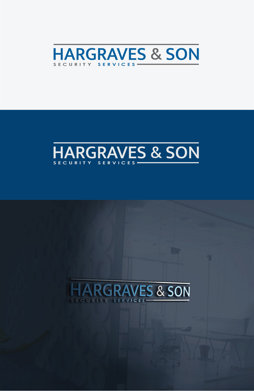 Logo Design by AbhishekkM'24 for Hargraves & Son Security Services  | Design #24529575
