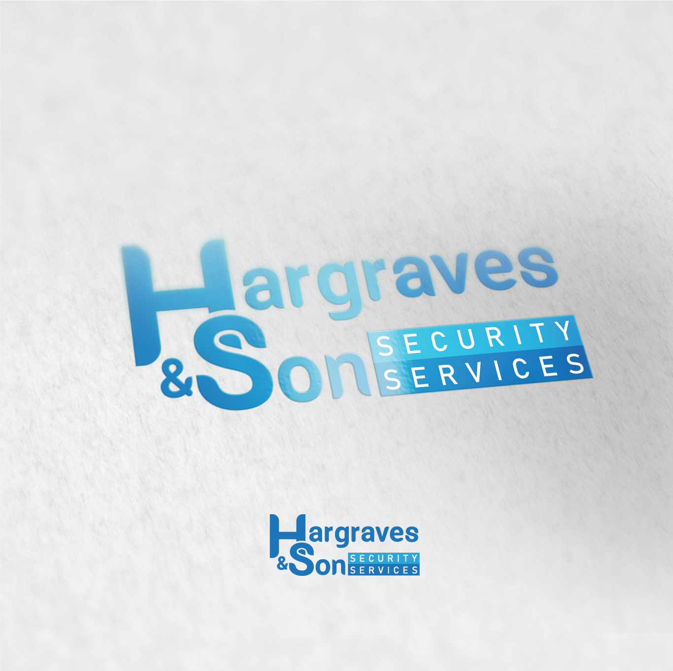Logo Design by Master Design &amp; Concepts for Hargraves & Son Security Services  | Design #24535523