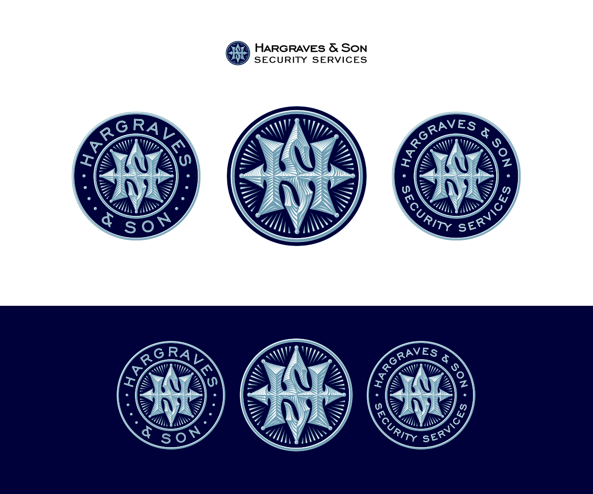 Logo Design by alexander.sanchenko for Hargraves & Son Security Services  | Design #24545124