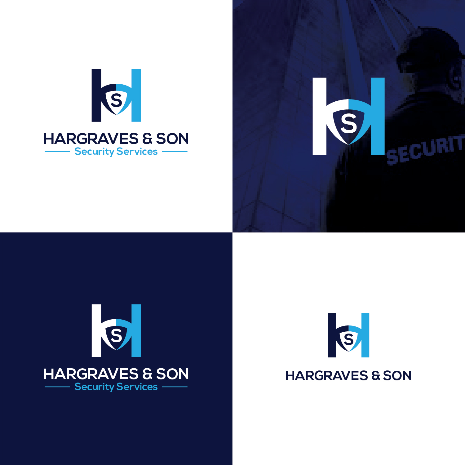Logo Design by Muhammad Imran 3 for Hargraves & Son Security Services  | Design #24527747