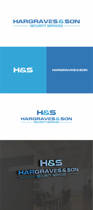 Logo Design by KOBES for Hargraves & Son Security Services  | Design: #24527272