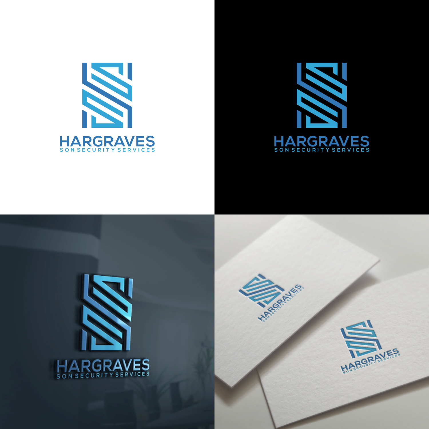 Logo Design by galang1996 2 for Hargraves & Son Security Services  | Design #24527978