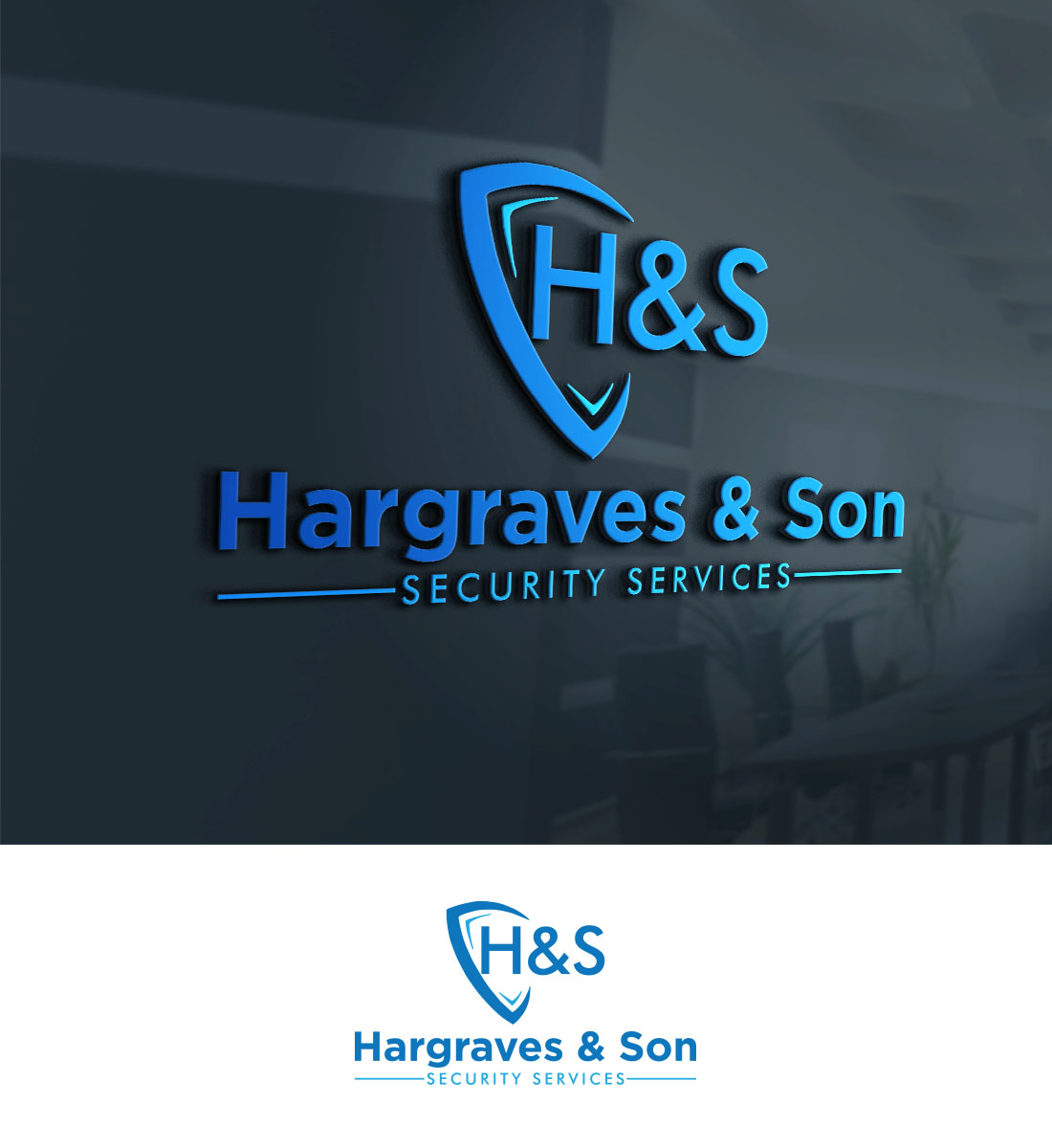 Logo Design by minka 3 for Hargraves & Son Security Services  | Design: #24573965