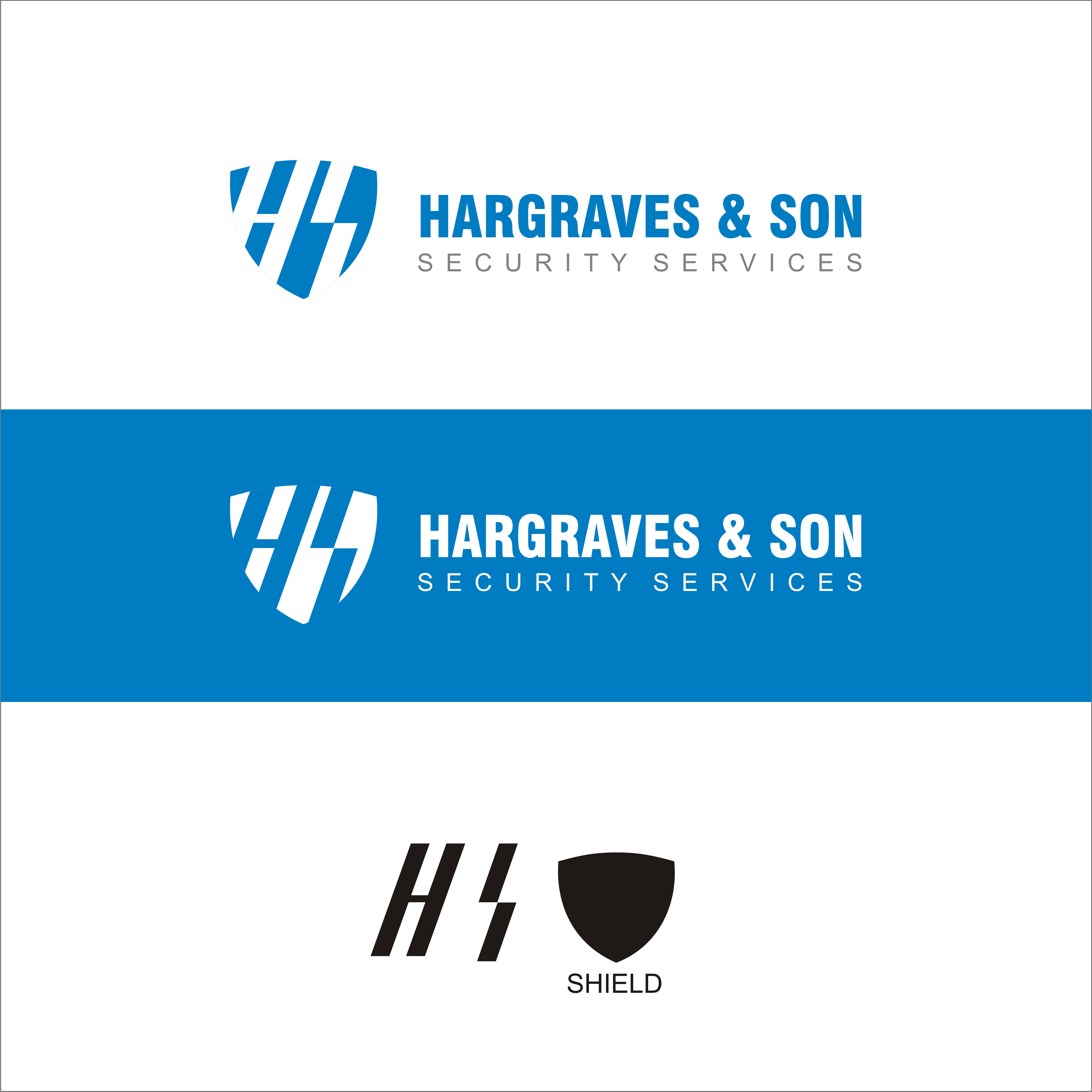 Logo Design by warkaddarshan 2 for Hargraves & Son Security Services  | Design #24530852